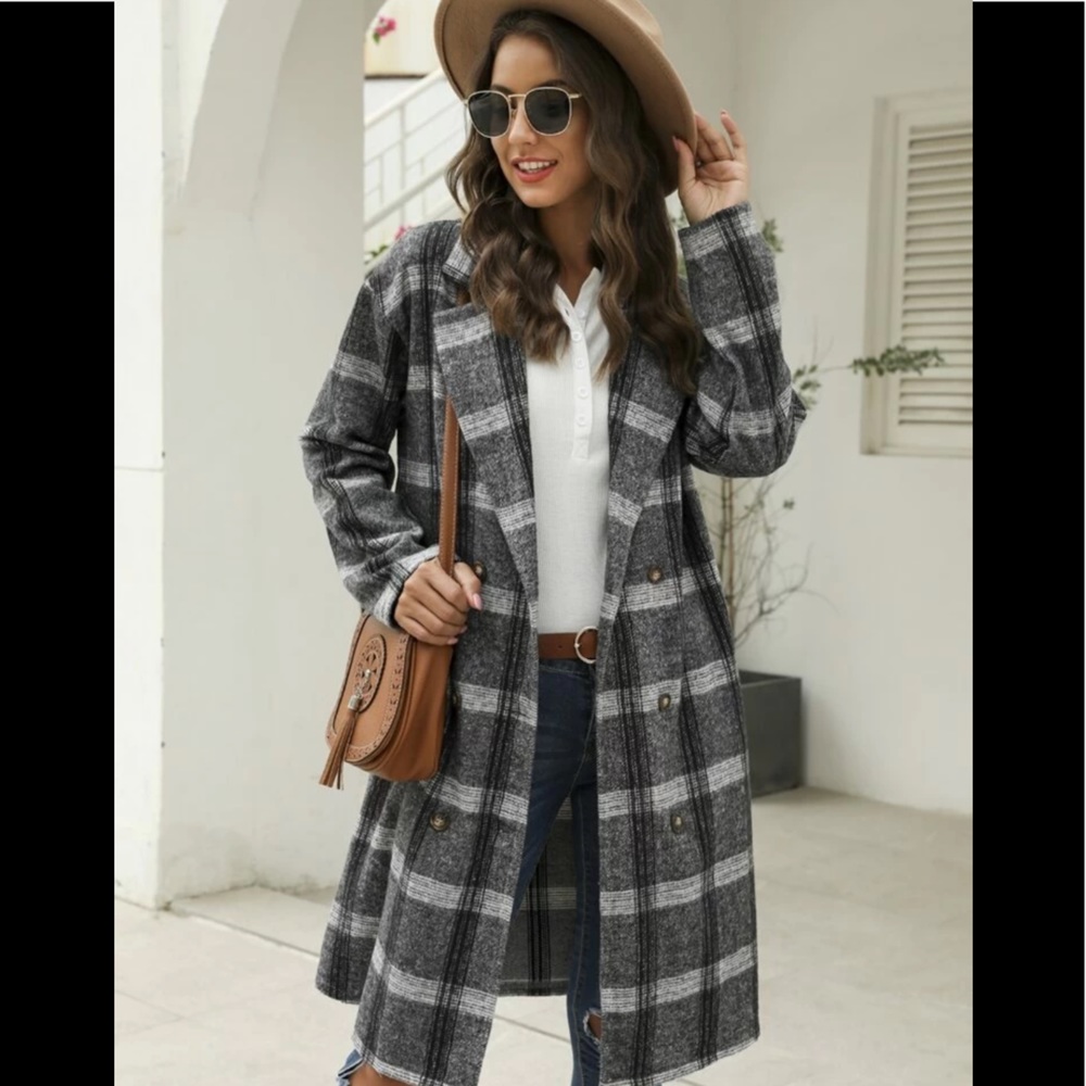 Plaid Coat